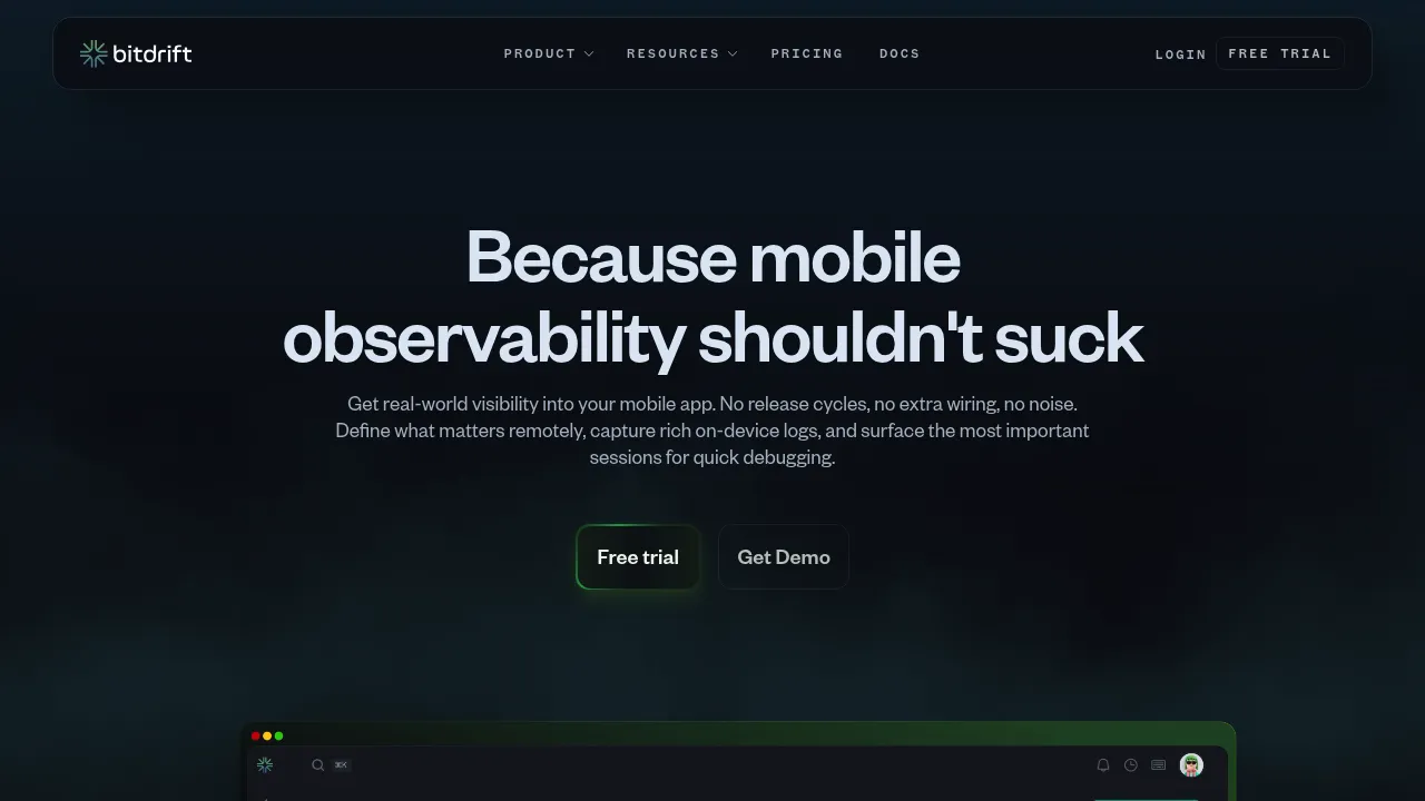 bitdrift screenshot