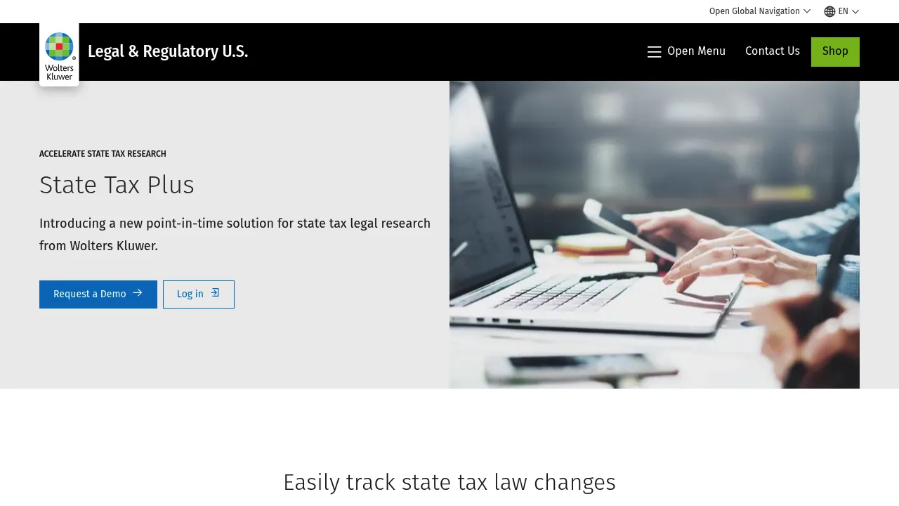 Wolters Kluwer State Tax Plus screenshot