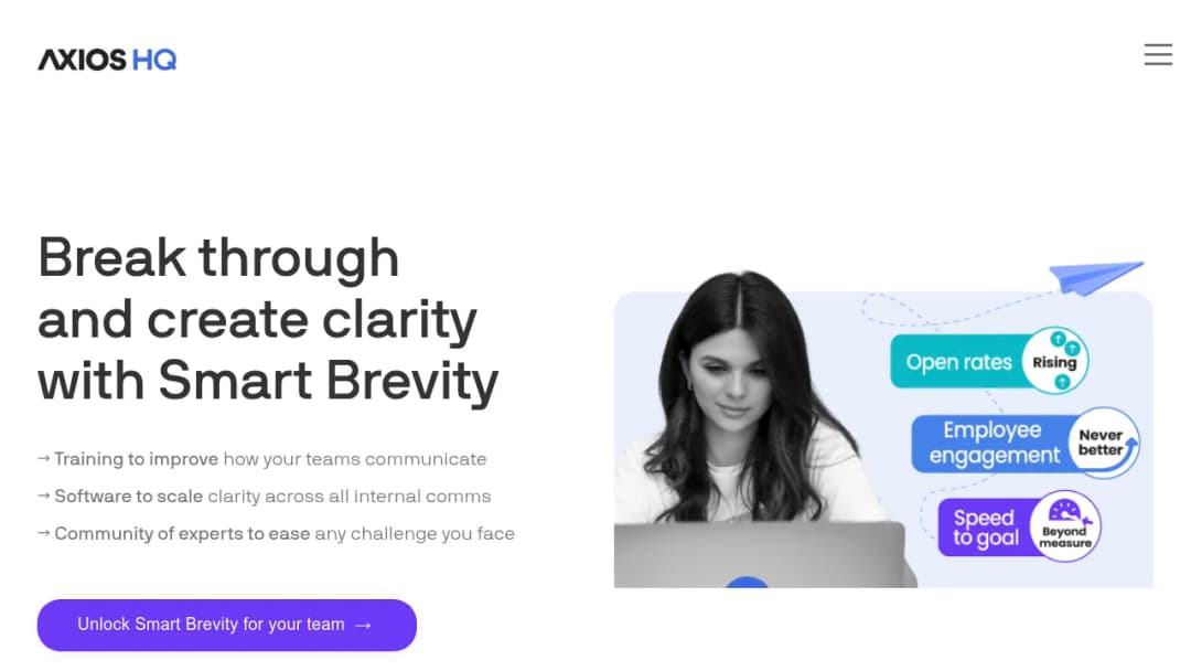 Axios HQ screenshot