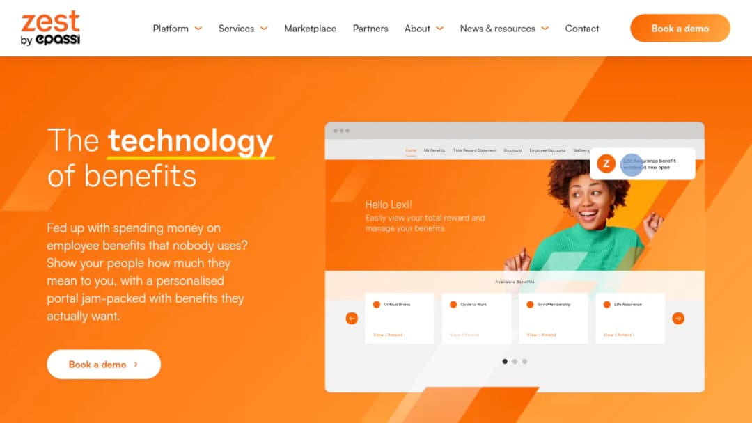 Zest Technology screenshot