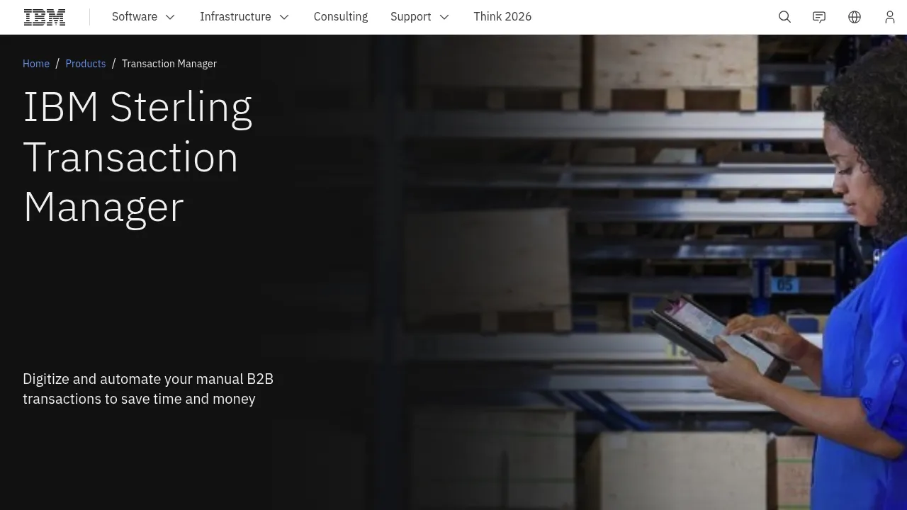 IBM Transaction Manager screenshot