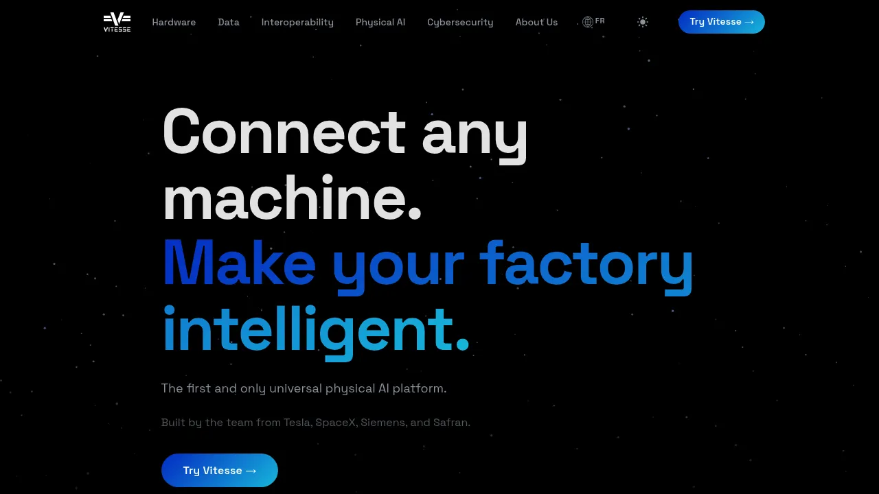 Vitesse Automation screenshot