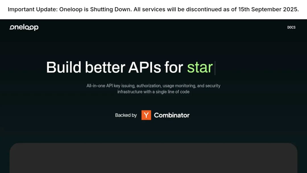 Oneloop screenshot