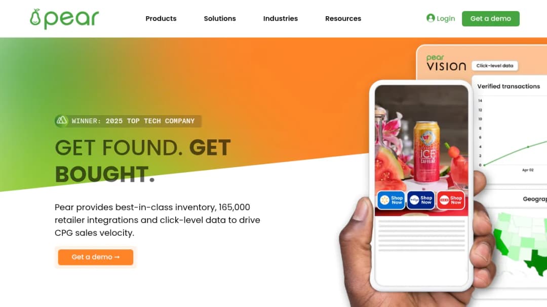 Pear Commerce screenshot
