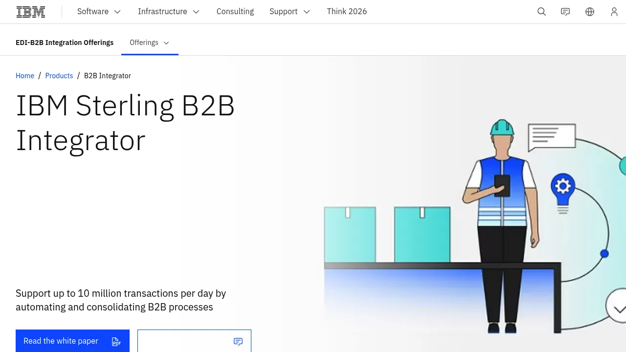 IBM B2b Integrator screenshot