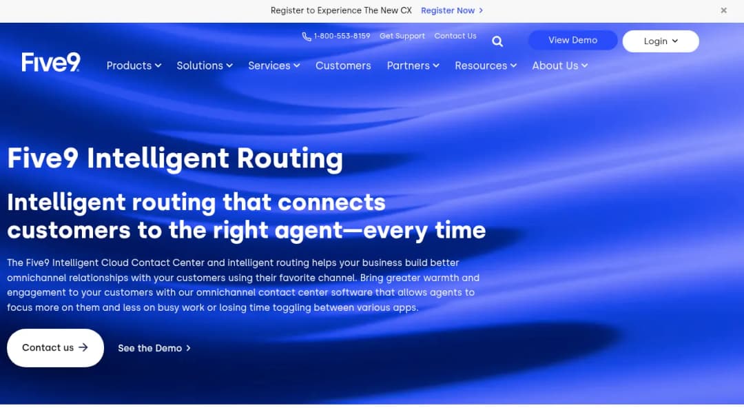 Five9 Intelligent Routing screenshot