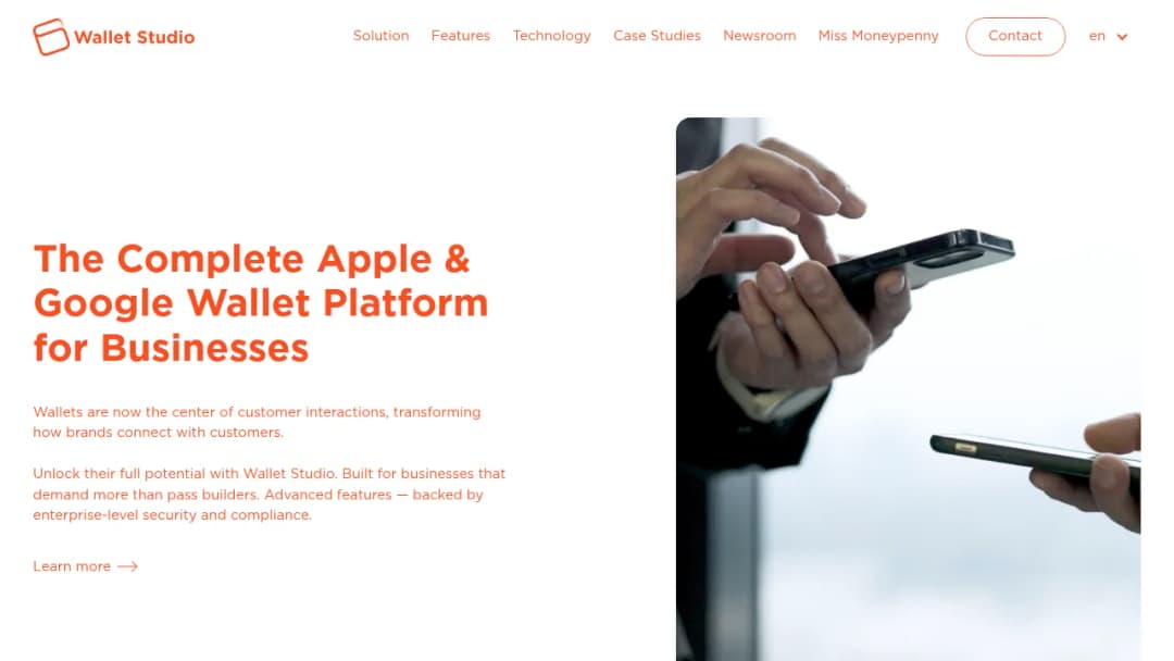 Miss Moneypenny Technologies screenshot