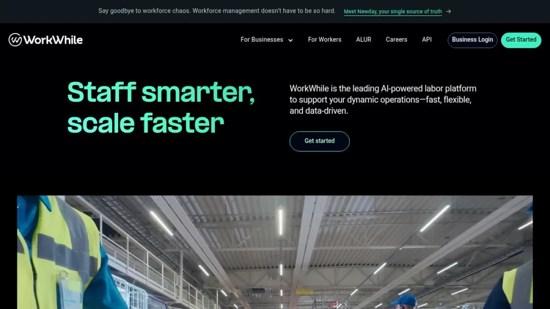 Workforce as a Service screenshot