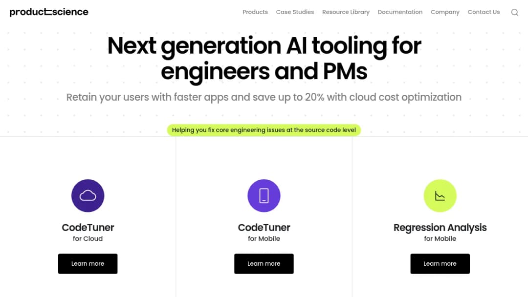 Product Science screenshot