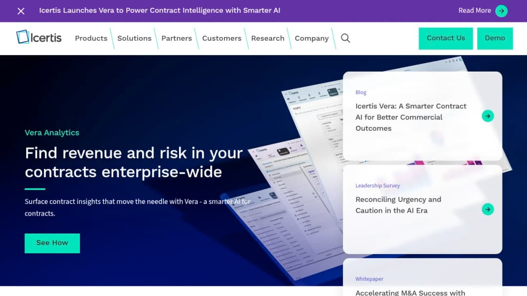 Icertis screenshot