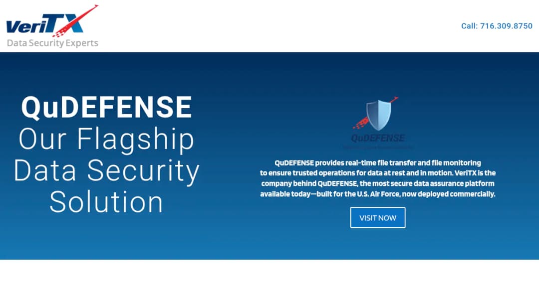VeriTX screenshot