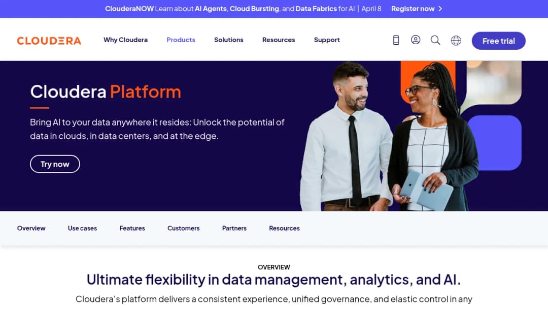 Cloudera Platform screenshot