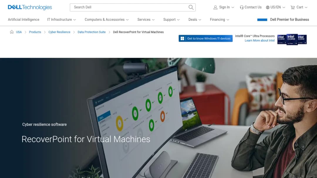 Dell Technologies Dell RecoverPoint screenshot
