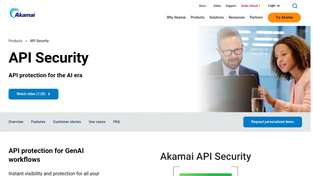 Akamai API Security screenshot