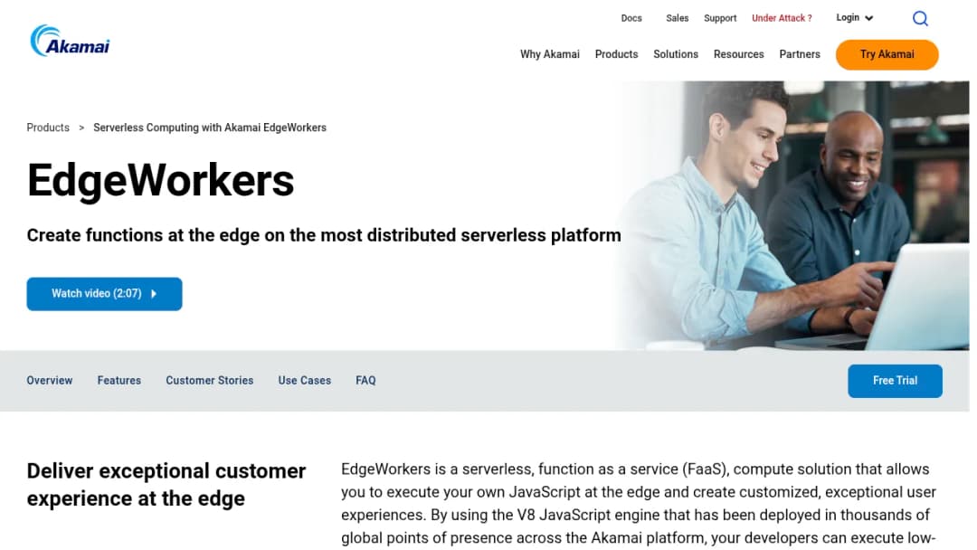 Akamai EdgeWorkers screenshot