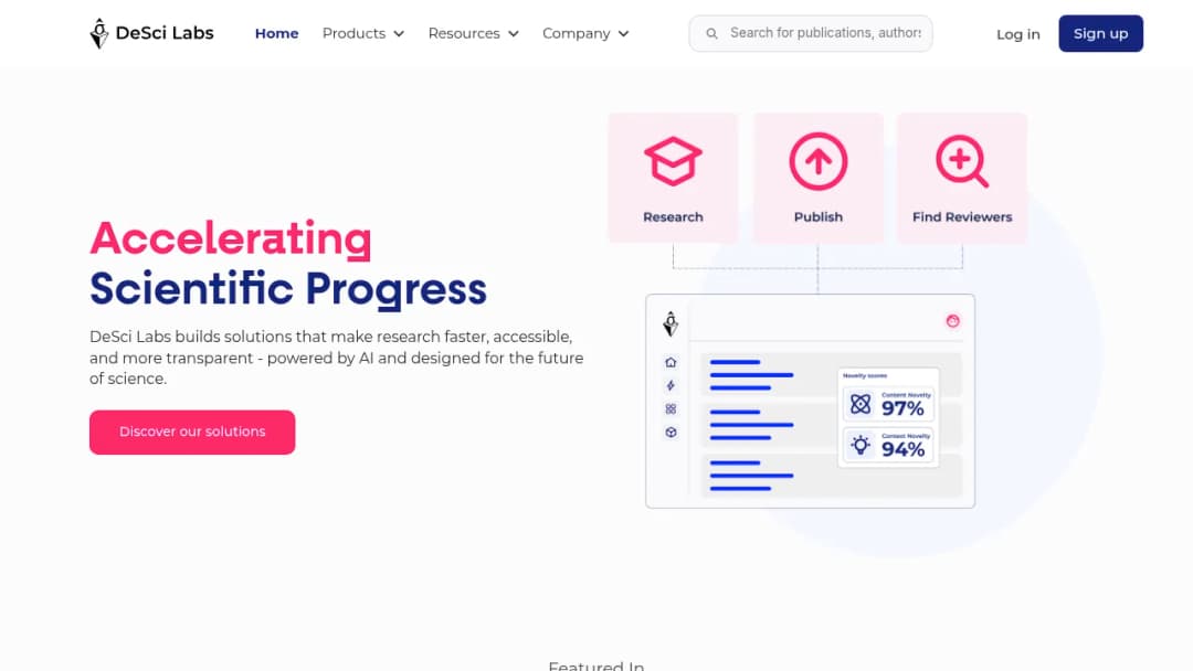 DeSci Labs screenshot