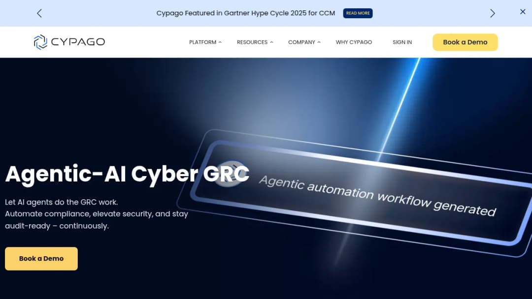 Cypago screenshot