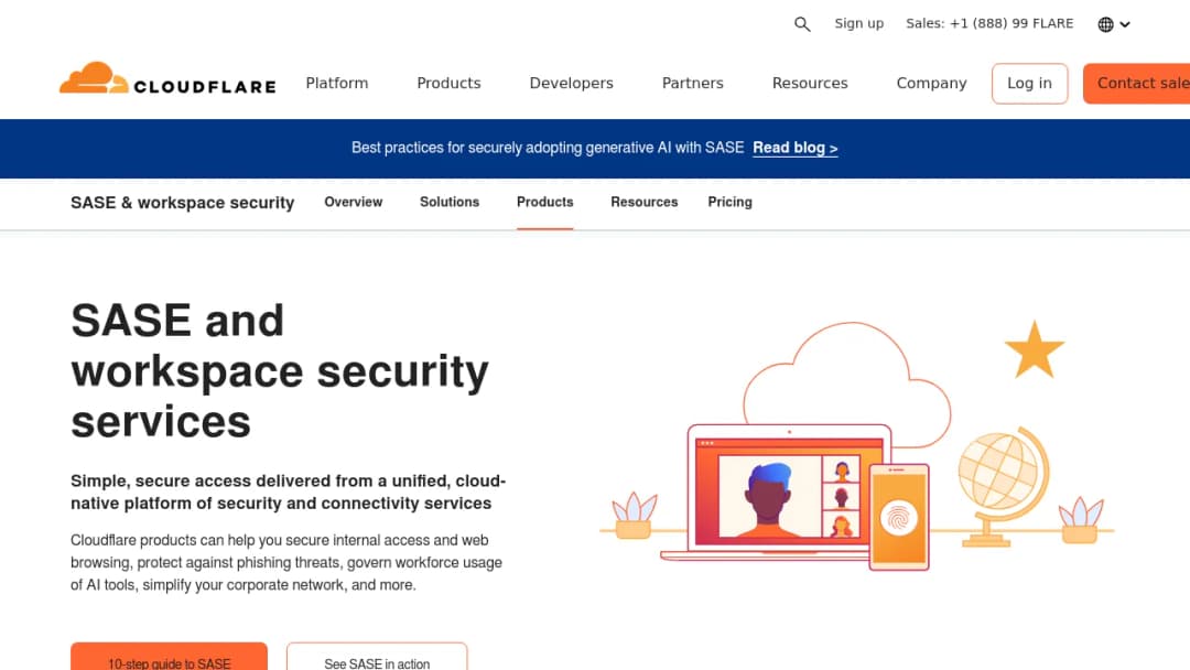 Cloudflare Zero Trust screenshot