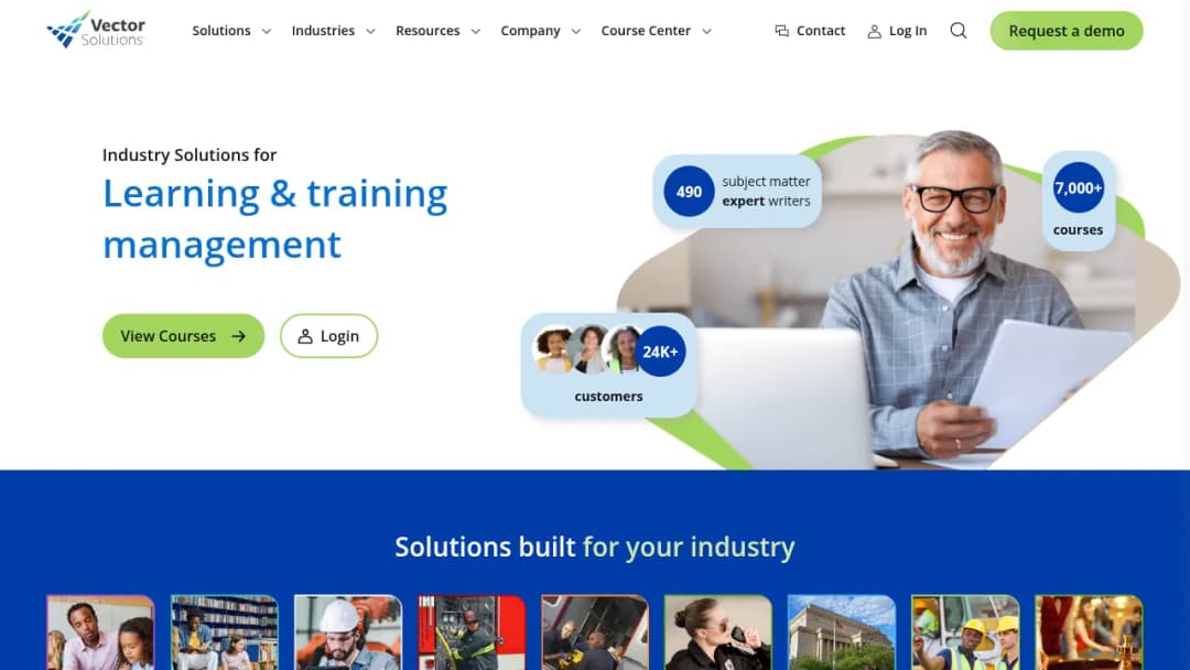 Vector Solutions screenshot