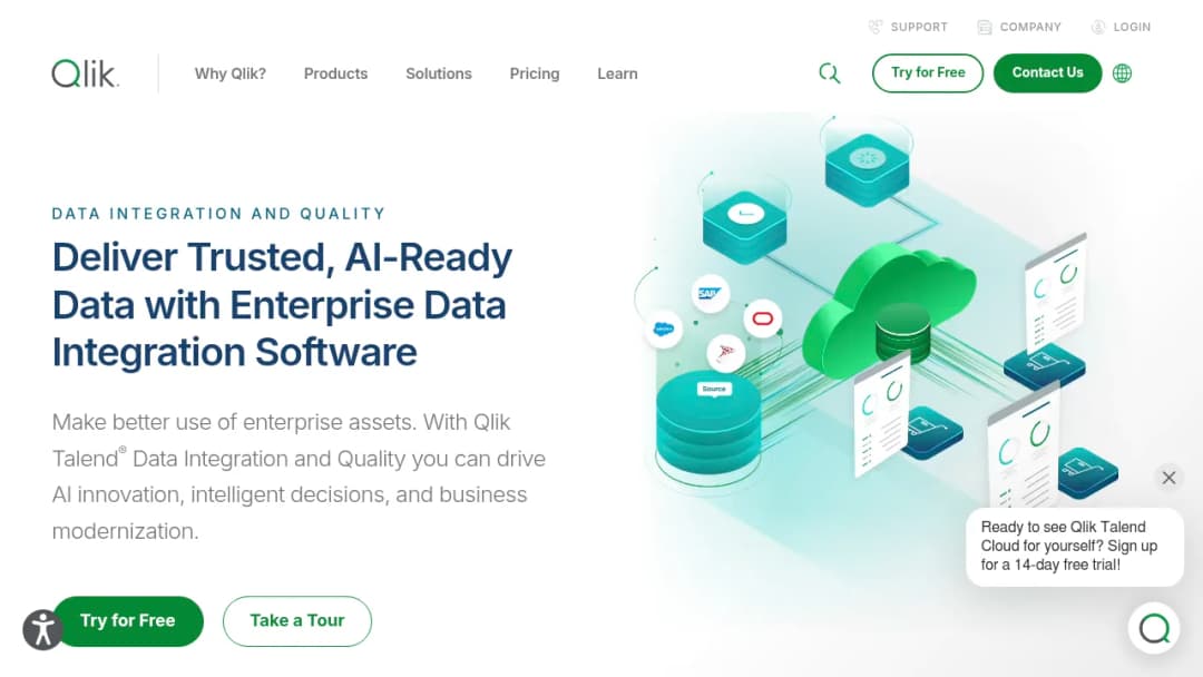 Qlik Data Integration screenshot