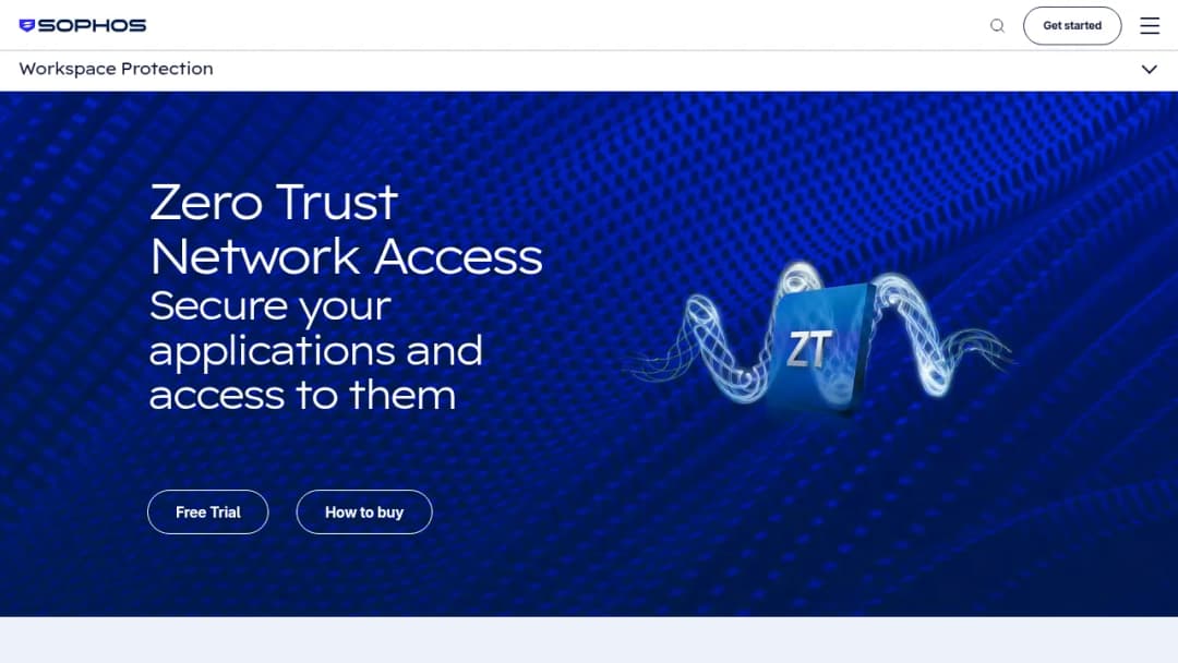 Sophos ZTNA screenshot