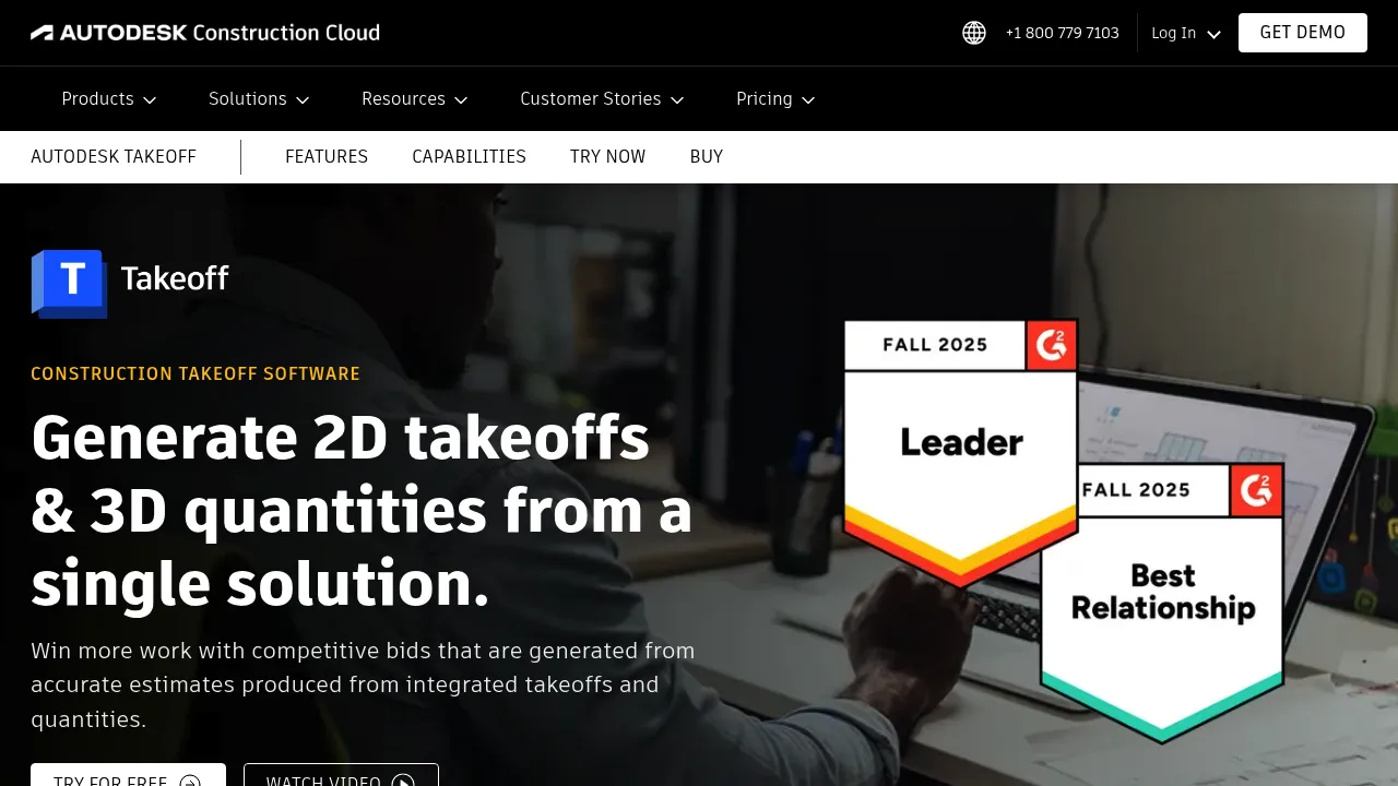 Autodesk Takeoff screenshot