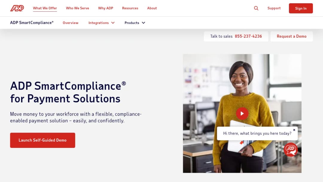 ADP Payment Solutions screenshot