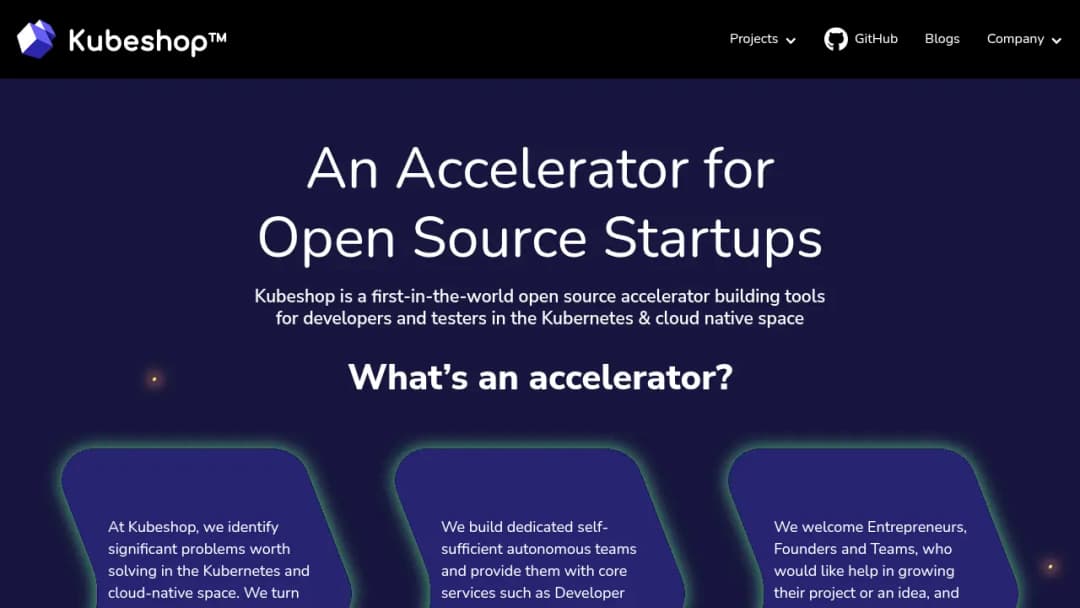 Kubeshop screenshot