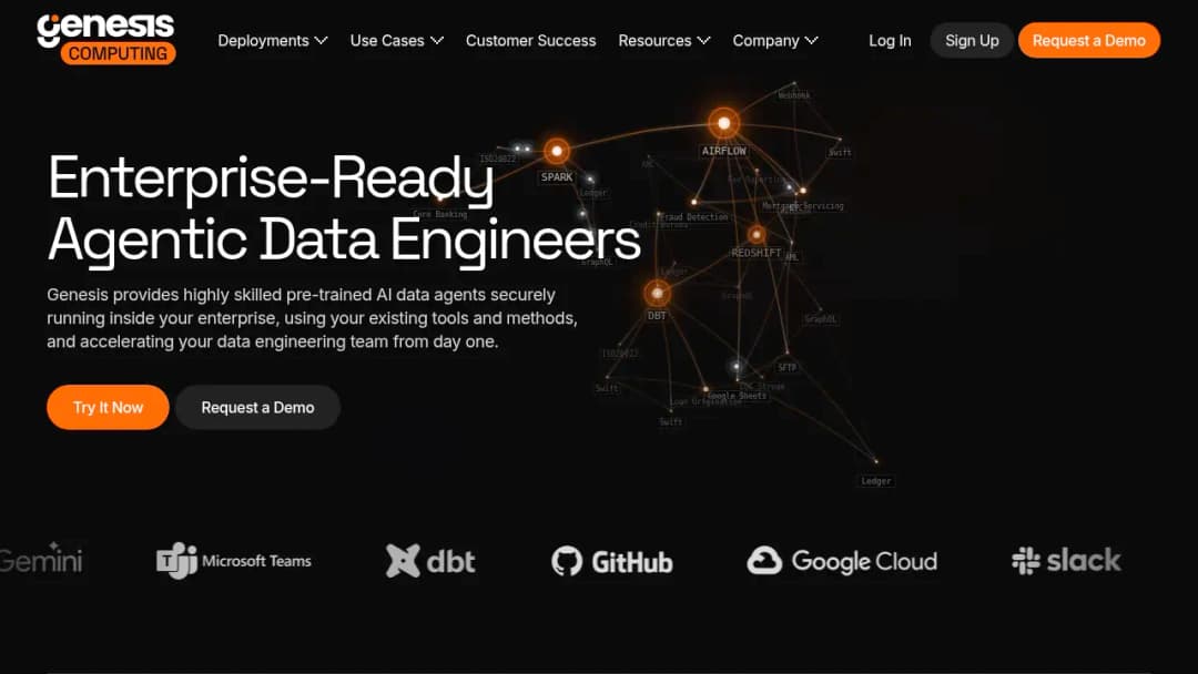Genesis Computing screenshot