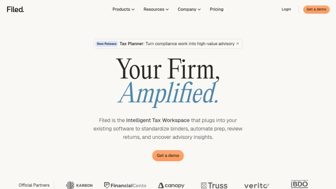 Filed screenshot