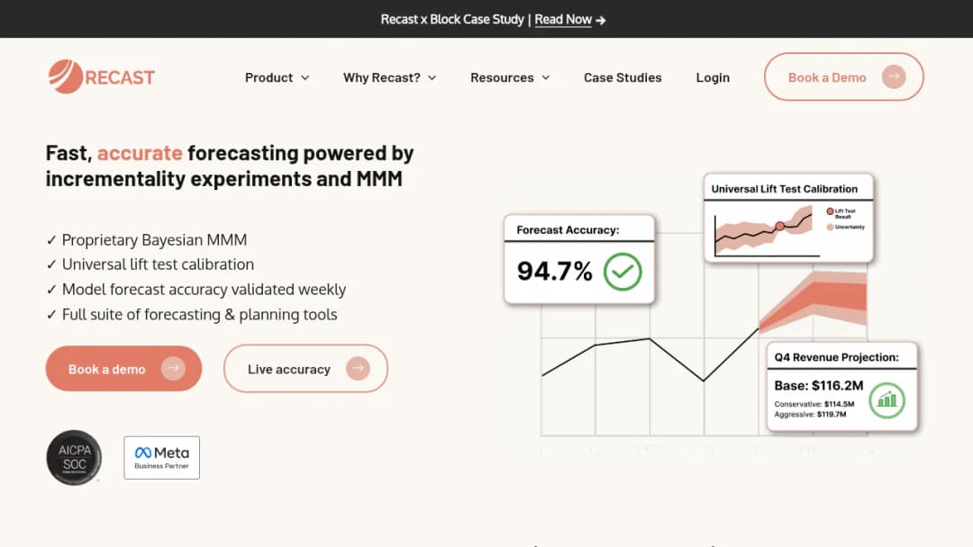 Recast screenshot