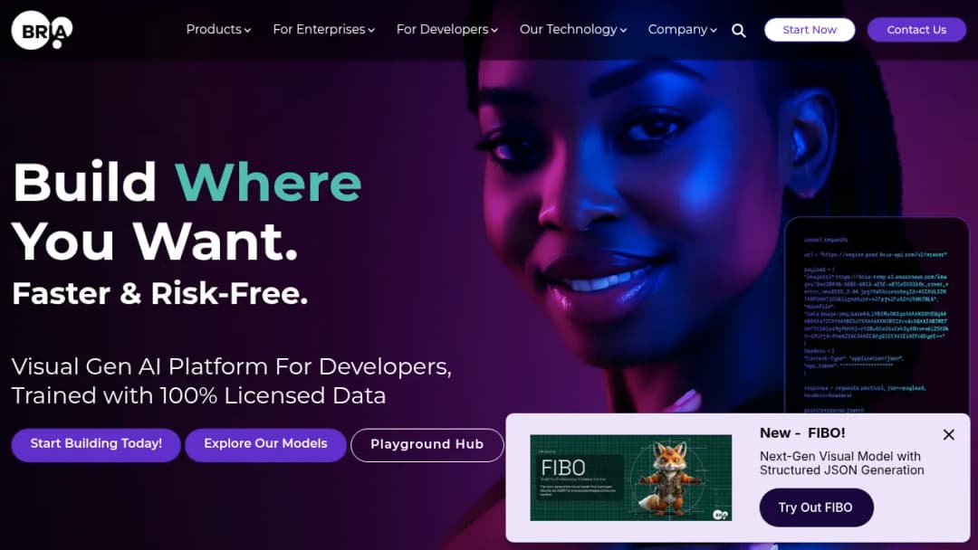 Bria screenshot
