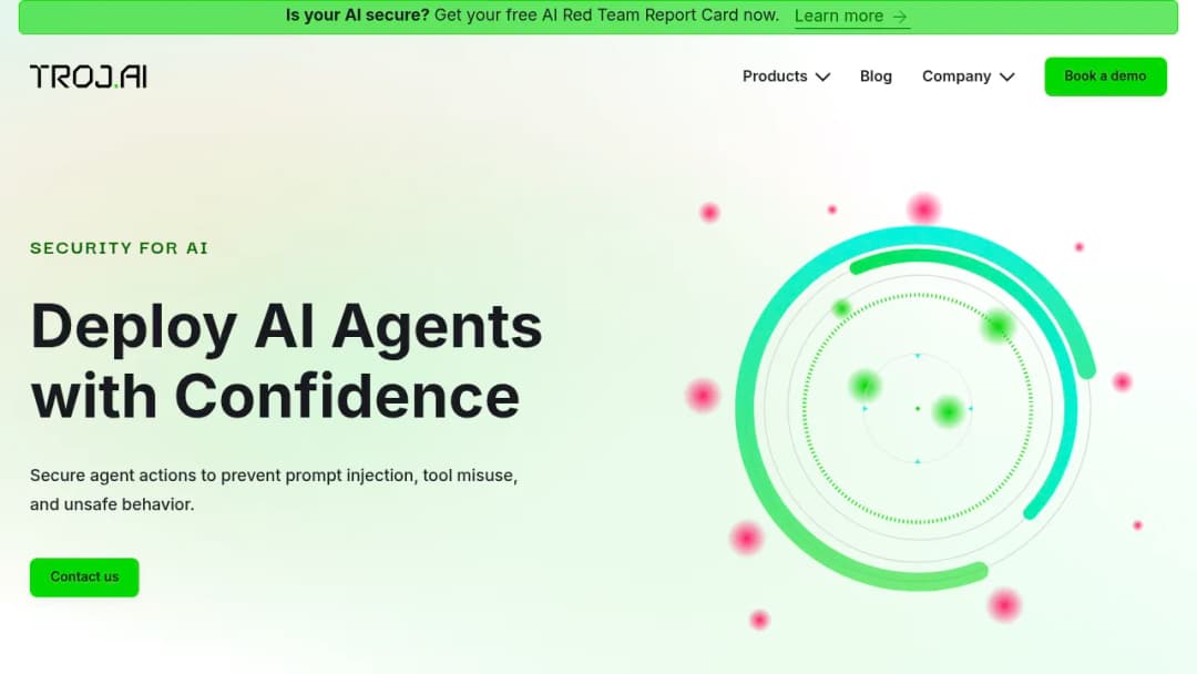 TrojAI screenshot