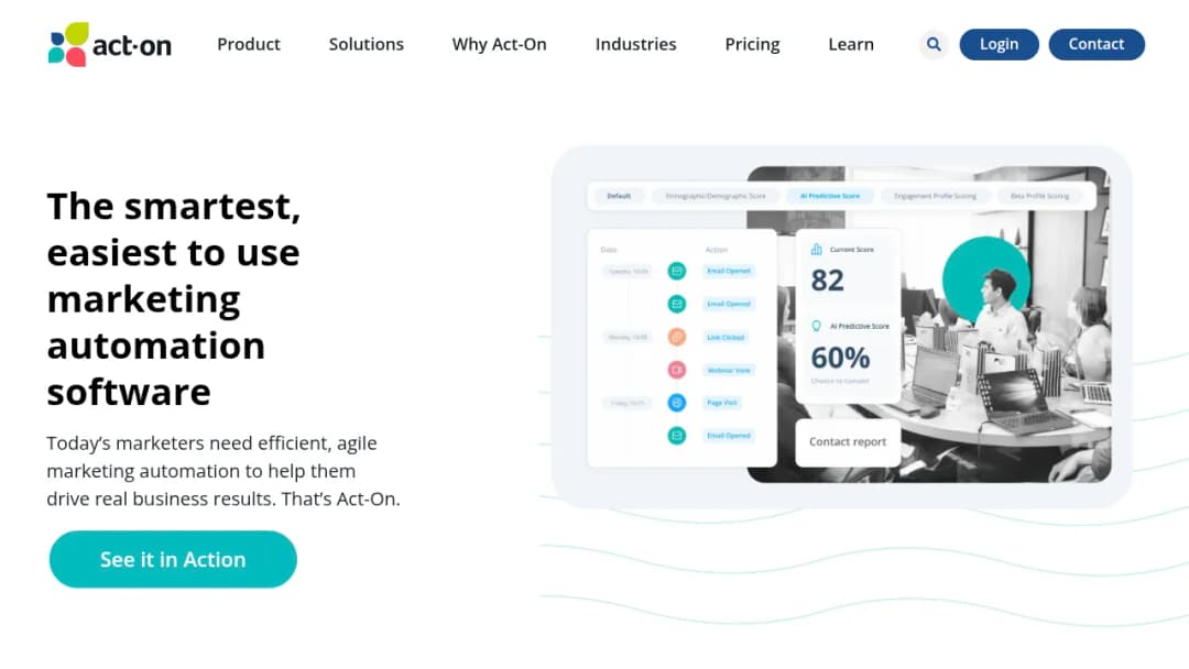 Act-On Software screenshot
