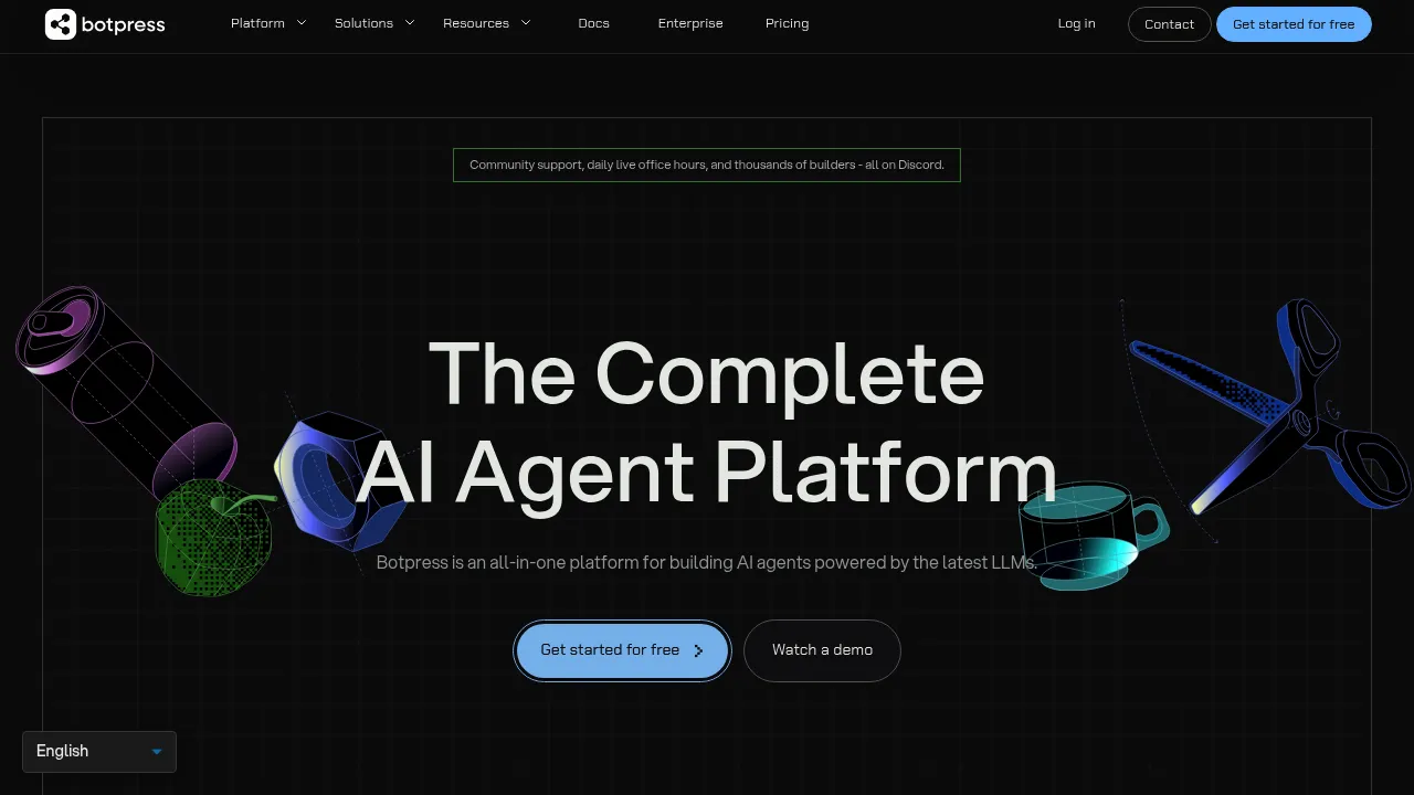 Botpress screenshot