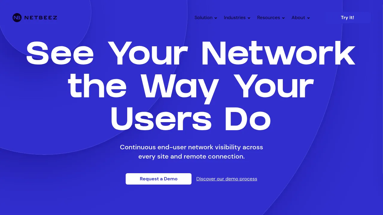 NetBeez screenshot