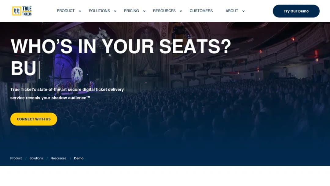 True Tickets screenshot
