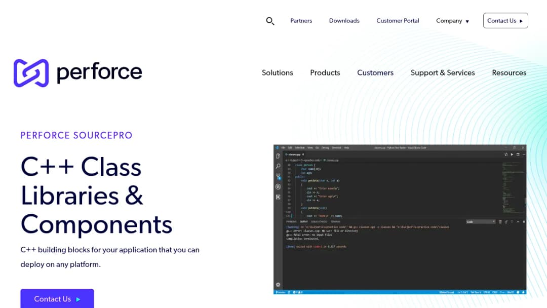 Perforce SourcePro screenshot
