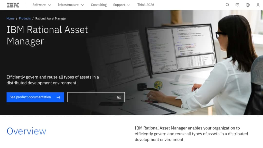 IBM Rational Asset Manager screenshot