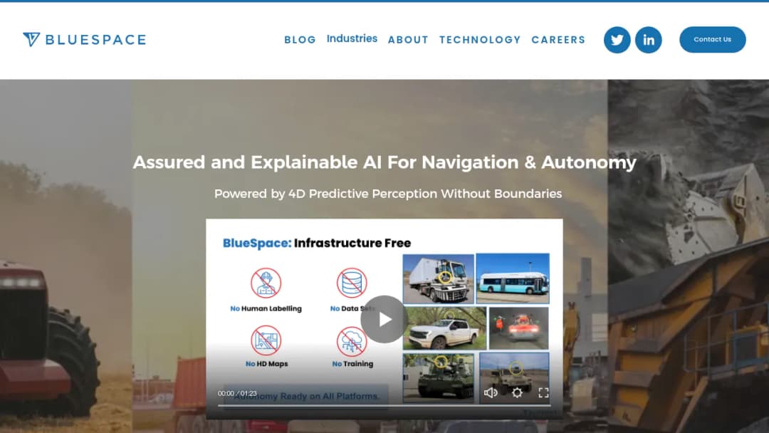 BlueSpace screenshot