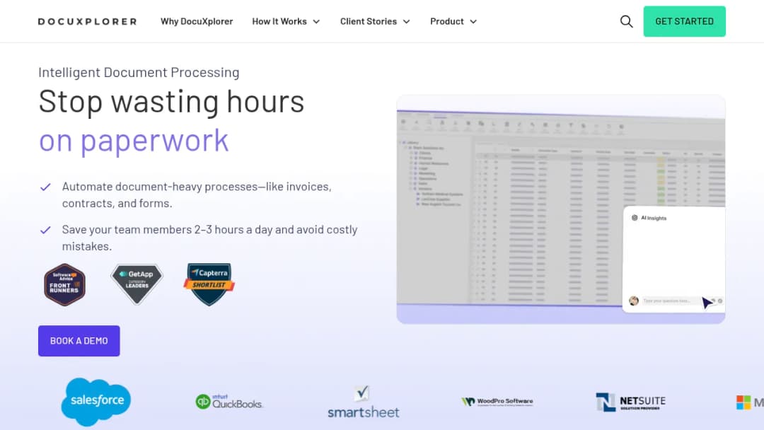 DocuXplorer screenshot