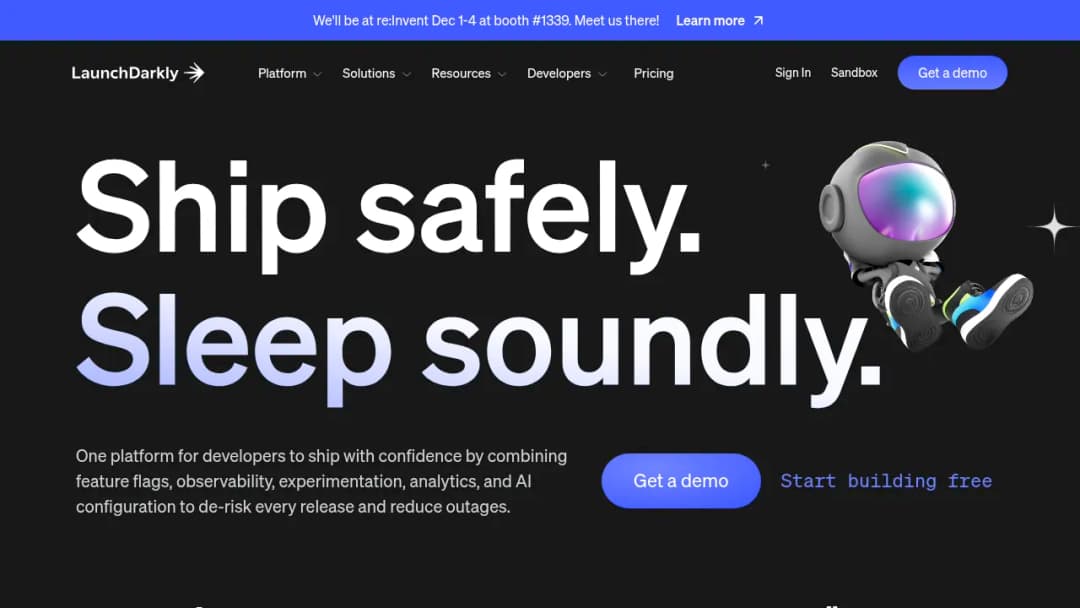 LaunchDarkly screenshot