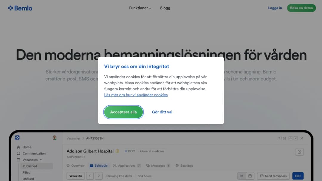 Bemlo screenshot