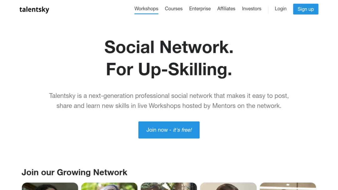 TalentSky screenshot
