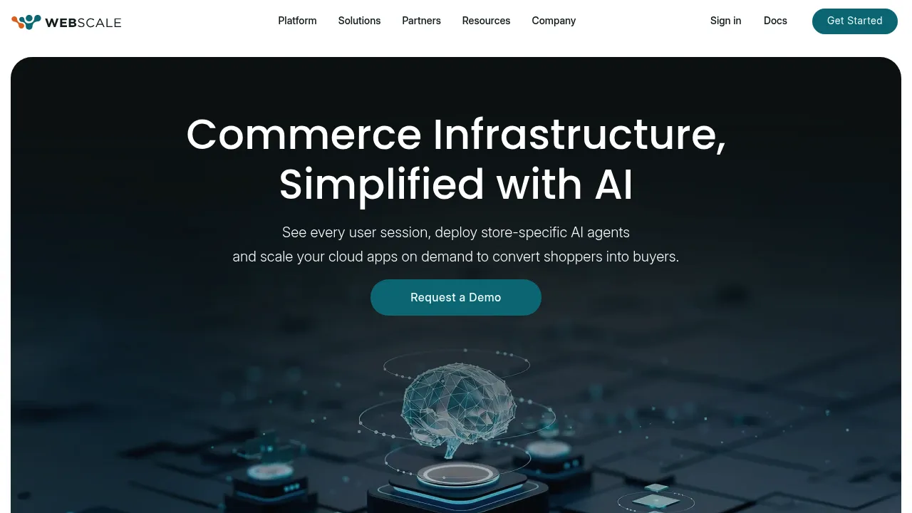 Webscale Networks screenshot