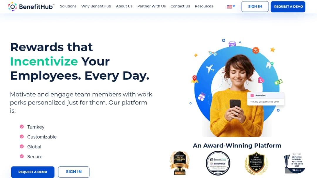 BenefitHub screenshot