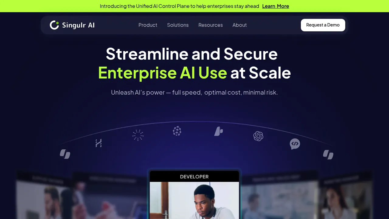 Singulr AI screenshot
