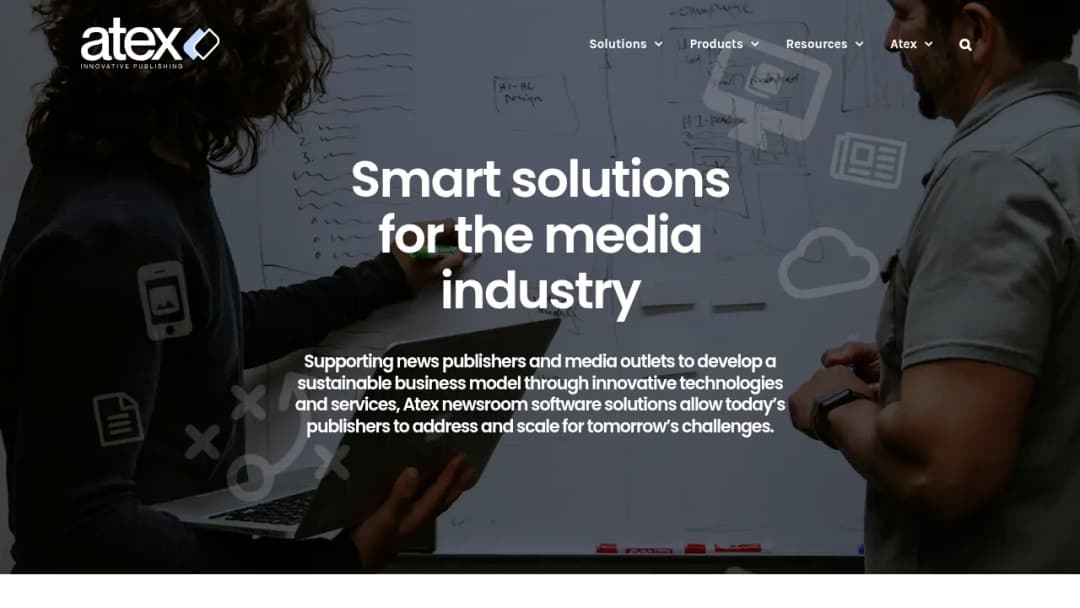 Atex Group screenshot
