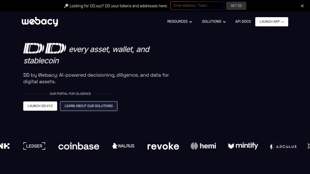 Webacy screenshot