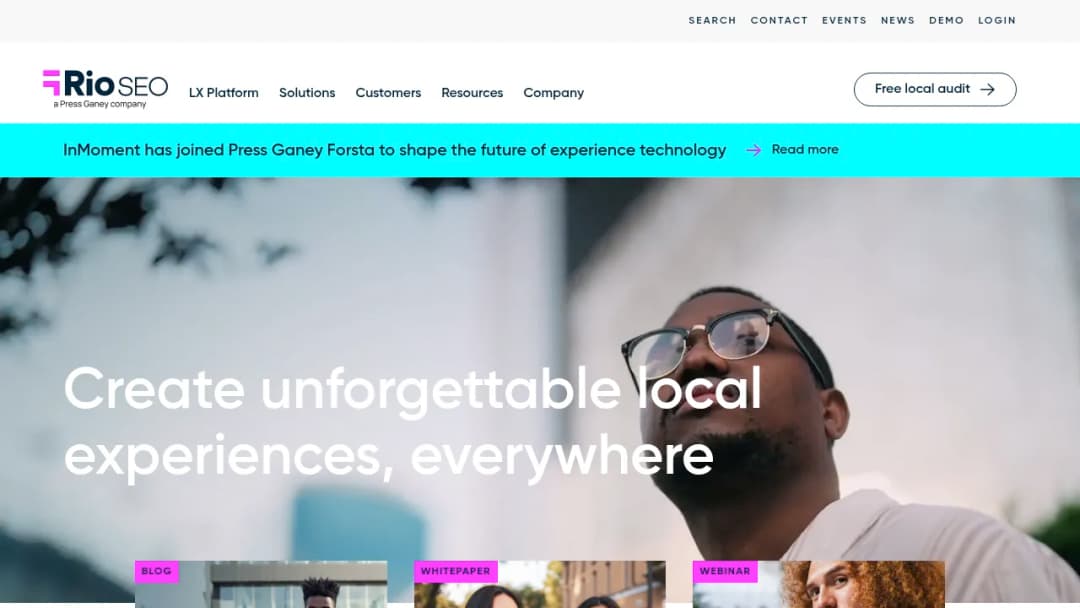 Rio SEO screenshot
